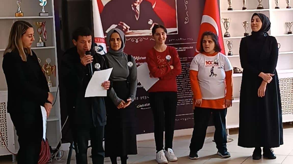 10 Kasım Atatürk'ü Anma Günü Programı Yapıldı